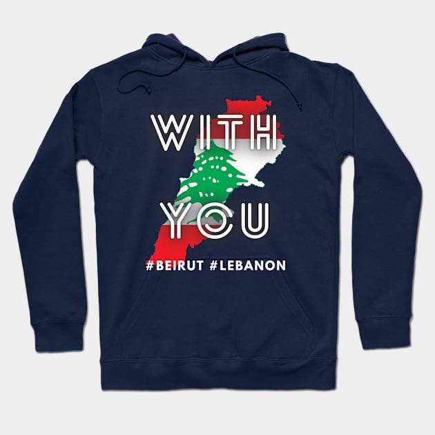 Pray for Lebanon Hoodie by UJ Store